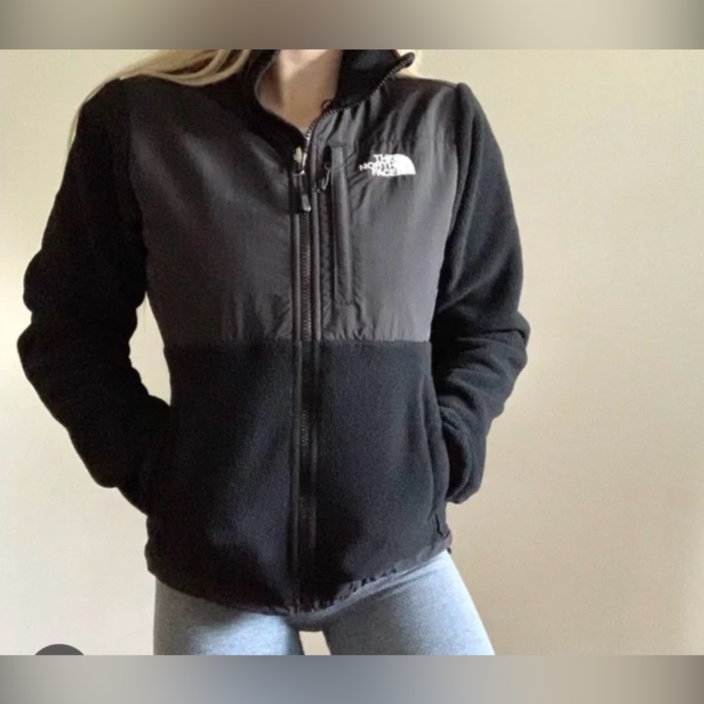 The North Face Polartec Fleece Jacket Black Full Zip Women’s Medium